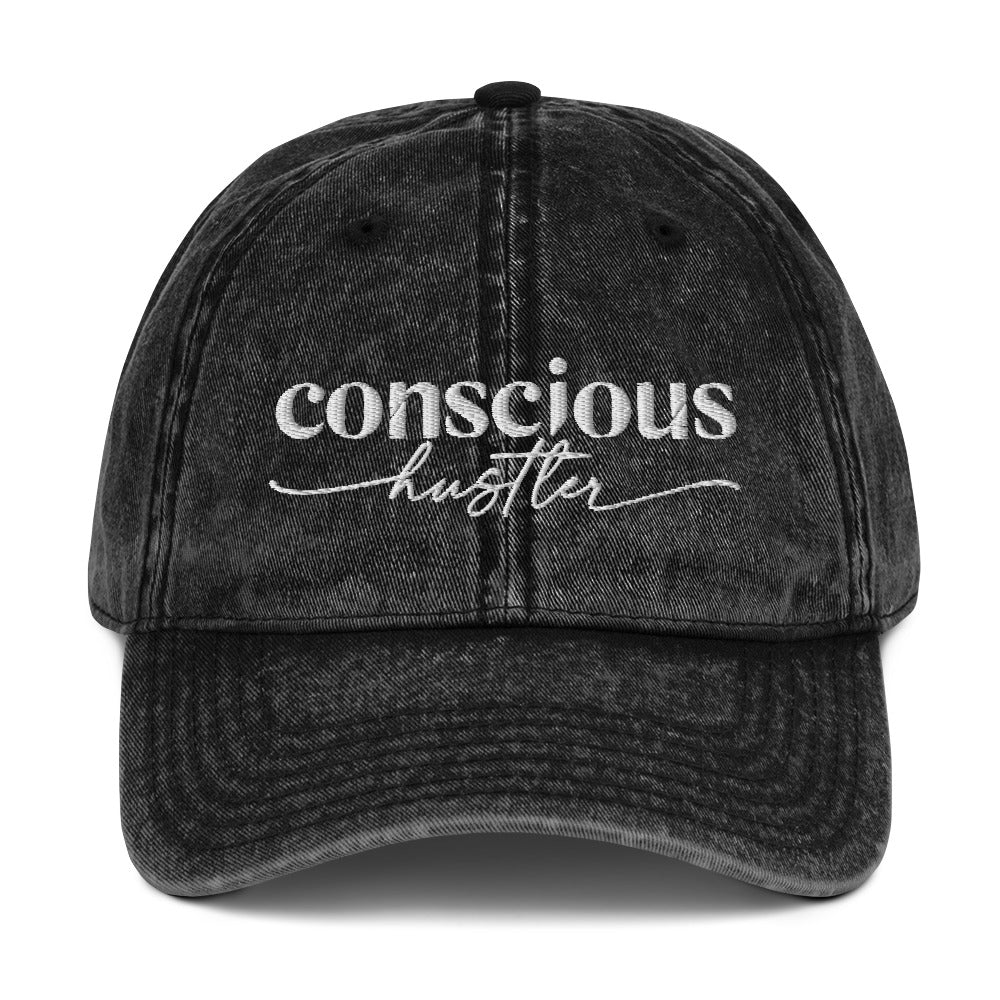 Conscious Hustler Vintage Cotton Twill Cap